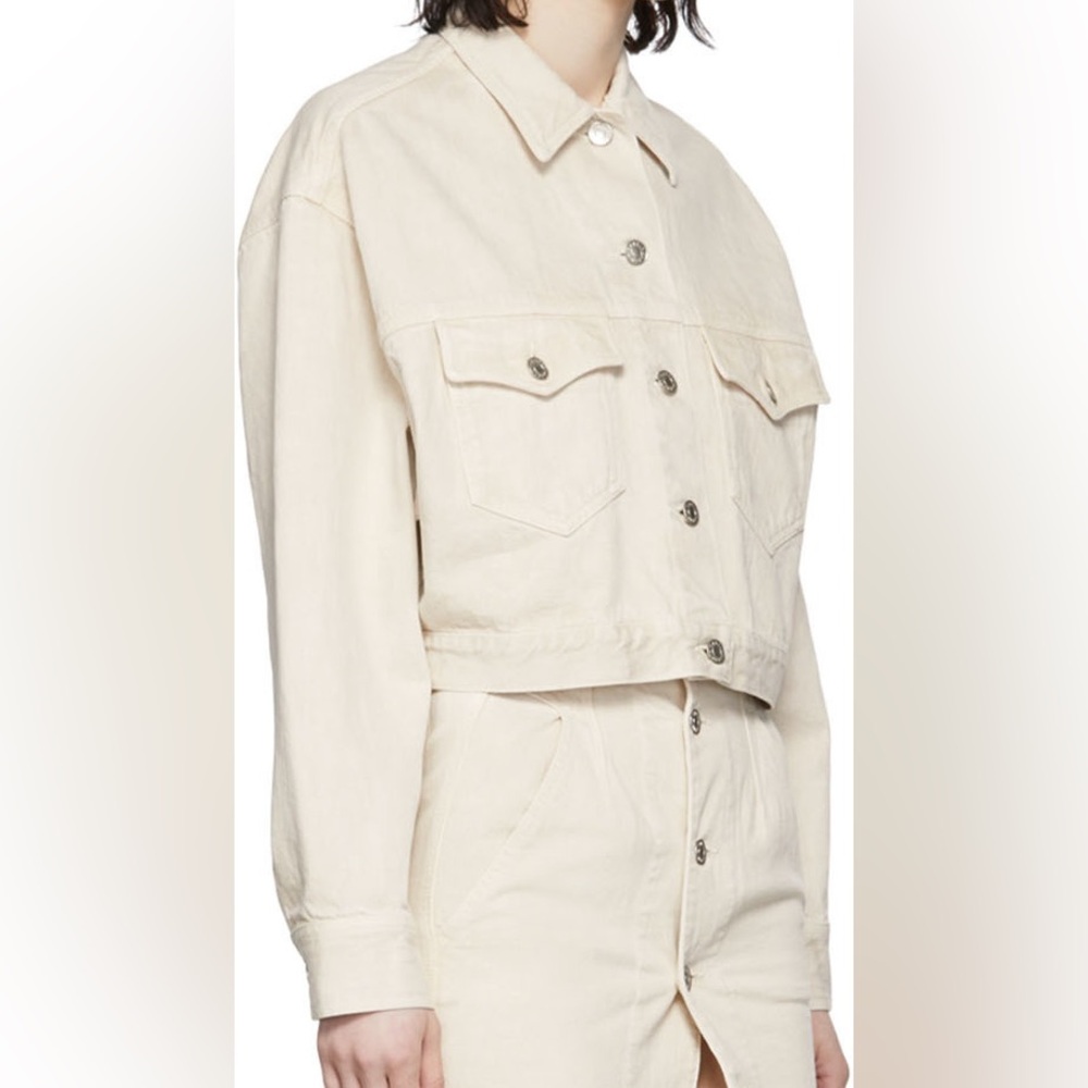Isabel Marant Etoile Tadia Denim Jacket - Picture 2 of 8